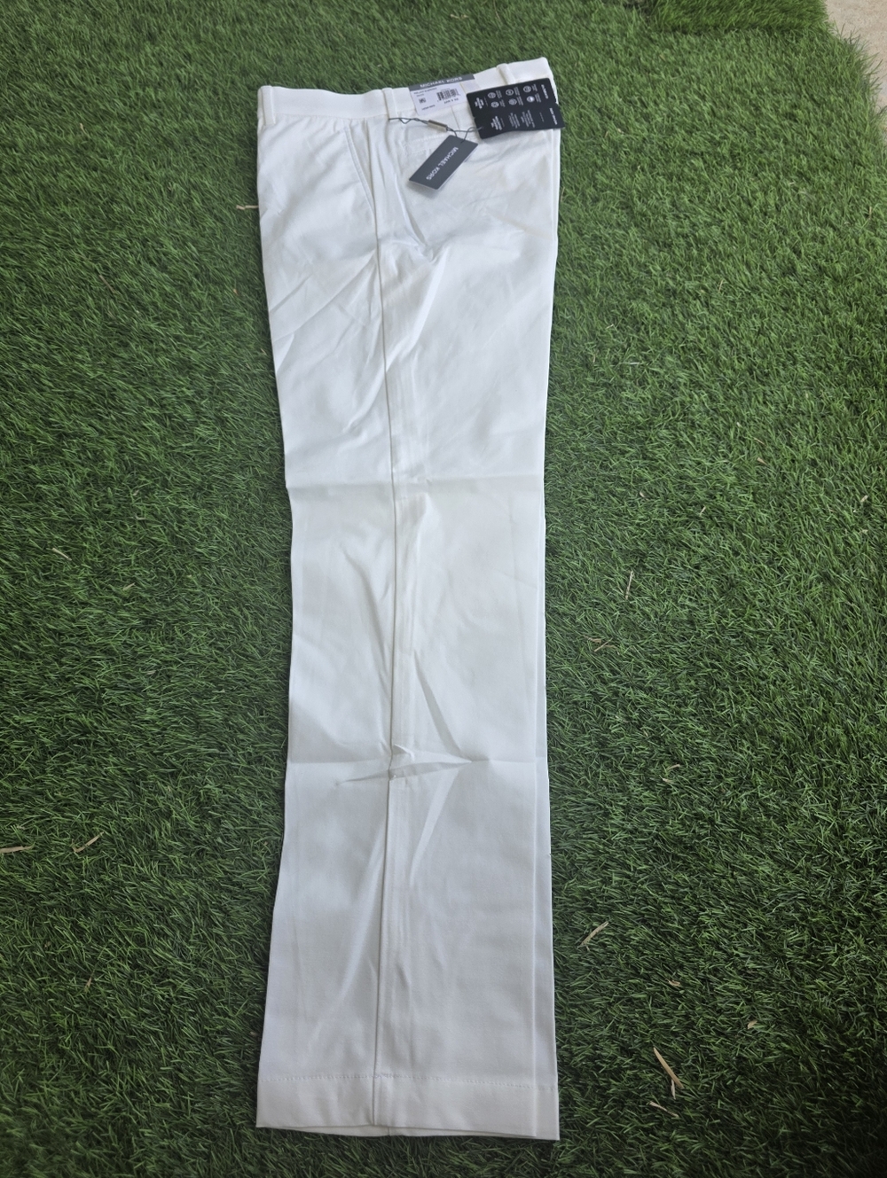Michael Kors Men's Classic Dress Pants 32x32 NWT $95 MSRP Offwhite Career